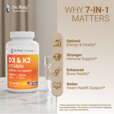Dr. Berg Nutritionals Vitamin D3 with K2 10,000 IU ingredients list