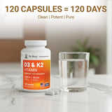 Dr. Berg Nutritionals Vitamin D3 with K2 10,000 IU product on a table