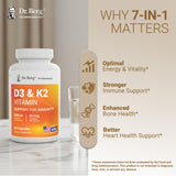 Dr. Berg Nutritionals Vitamin D3 with K2 supplement packaging