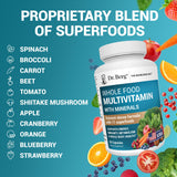 Dr. Berg Nutritionals Whole Food Multivitamin displayed on a kitchen counter