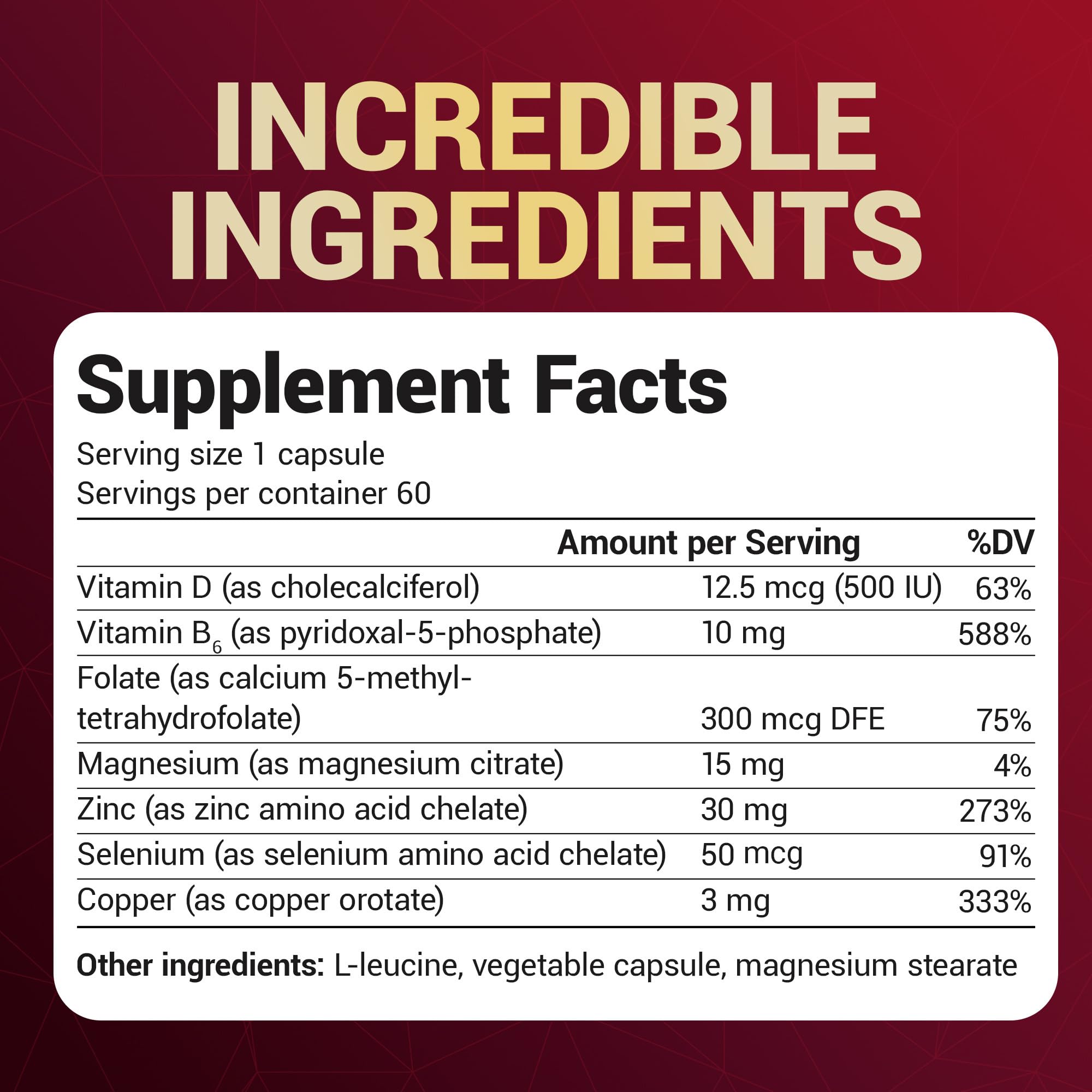 Dr. Berg Nutritionals Zinc Capsules lifestyle shot with a glass of water