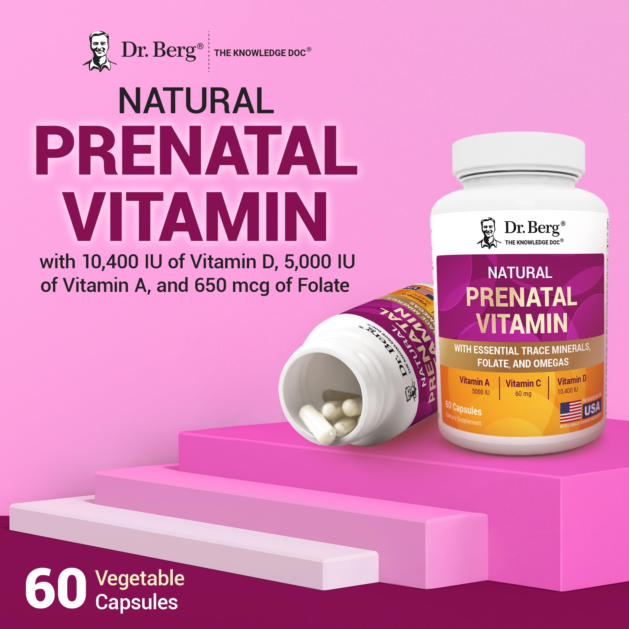 Dr. Berg Prenatal Vitamins ingredients list