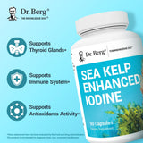 Dr. Berg Sea Kelp Iodine supplement capsules close-up