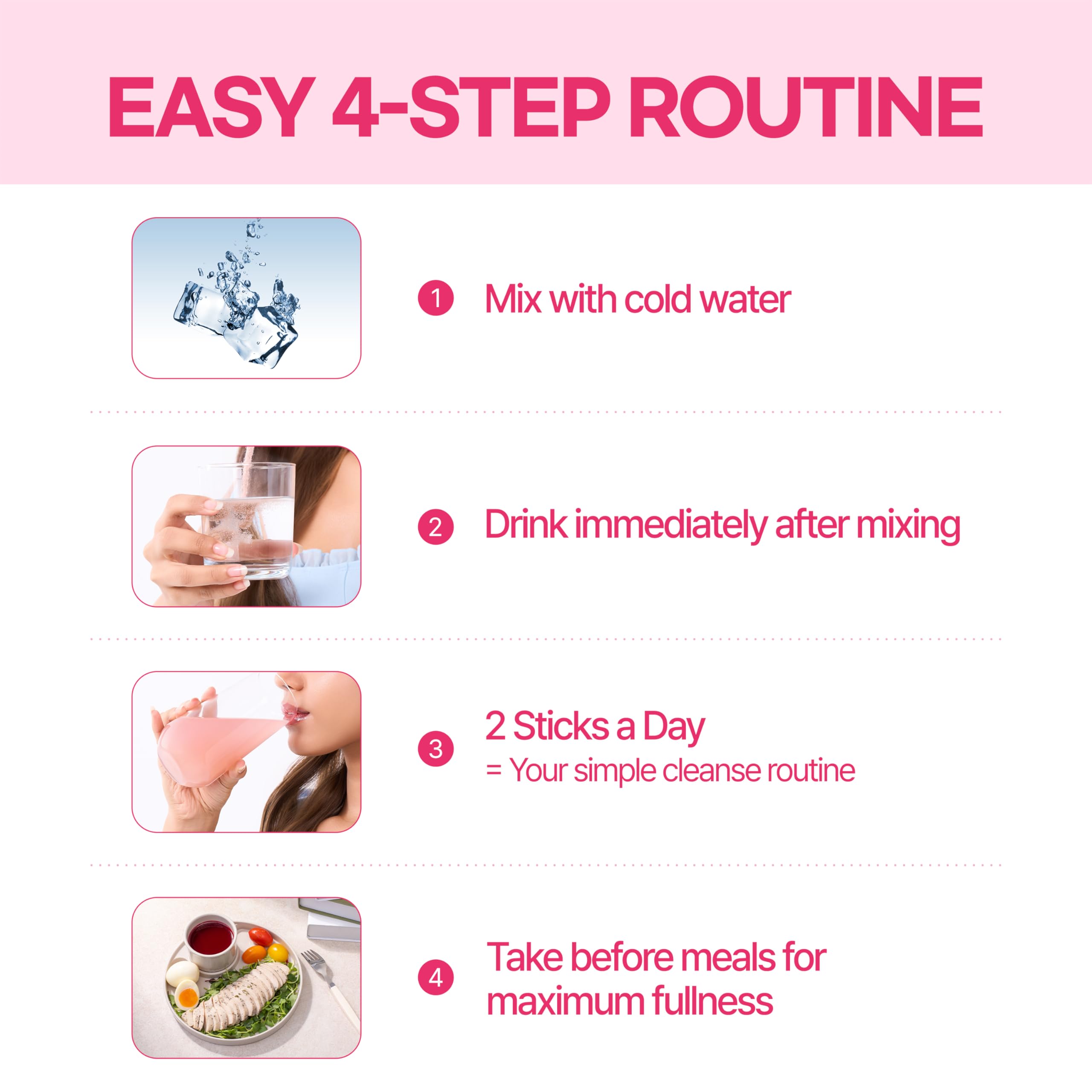 Dr.blet DOCTORBLET Psyllium Husk Fiber Peach Drink Mix lifestyle shot