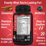 DR. BO a balanced routine Support Supplement capsules in hand