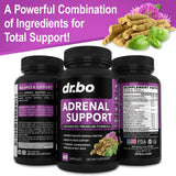 DR. BO Adrenal Support Supplements packaging details