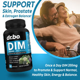 DR. BO DIM Supplement 200mg capsules close-up