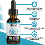 DR. BO Ginkgo Biloba Adrenal Support Drops back view