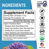 DR. BO Ginkgo Biloba Adrenal Support Drops packaging
