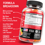DR. BO High Fiber Gummies in a bowl