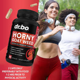 DR. BO Horny Goat Weed Supplement 1000mg back view