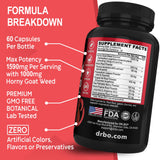 DR. BO Horny Goat Weed Supplement 1000mg packaging