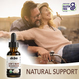 DR. BO Lion’s Mane Mushroom Supplement in a lifestyle setting