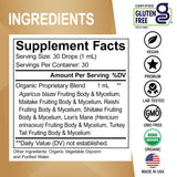 DR. BO Lions Mane Mushroom Complex Liquid Drops packaging