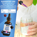DR. BO Liquid Melatonin Kids Sleep Aid 3mg Berry Drops with other travel essentials