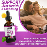 DR. BO Liver Support Drops packaging with ingredients listed