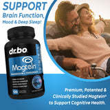 DR. BO Magnesium L-Threonate 2000mg capsules bottle with label