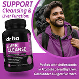 DR. BO Milk Thistle Liver Support Supplement 200mg capsules close-up