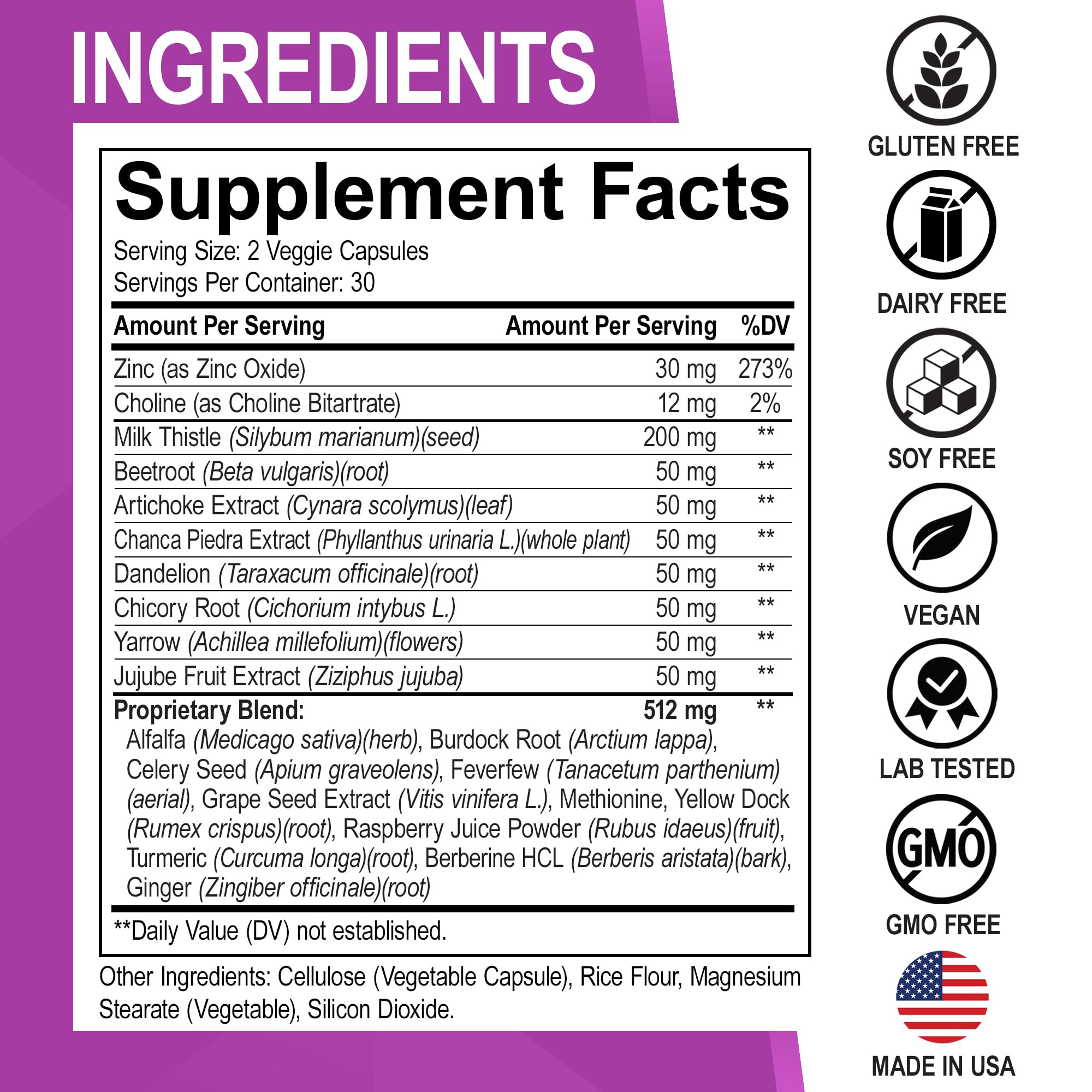 DR. BO Milk Thistle Liver Support Supplement 200mg capsules on a table