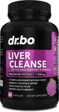 DR. BO Milk Thistle Liver Support Supplement 200mg front view