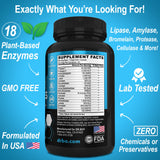 DR. BO Multi-Enzymes Supplement capsules on a wooden table