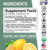 DR. BO Organic Lemon Balm Extract Tincture 2oz packaging