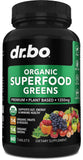 DR. BO Organic Spirulina Superfood Tablets front view