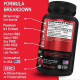 DR. BO Tart Cherry Extract Capsules in a hand
