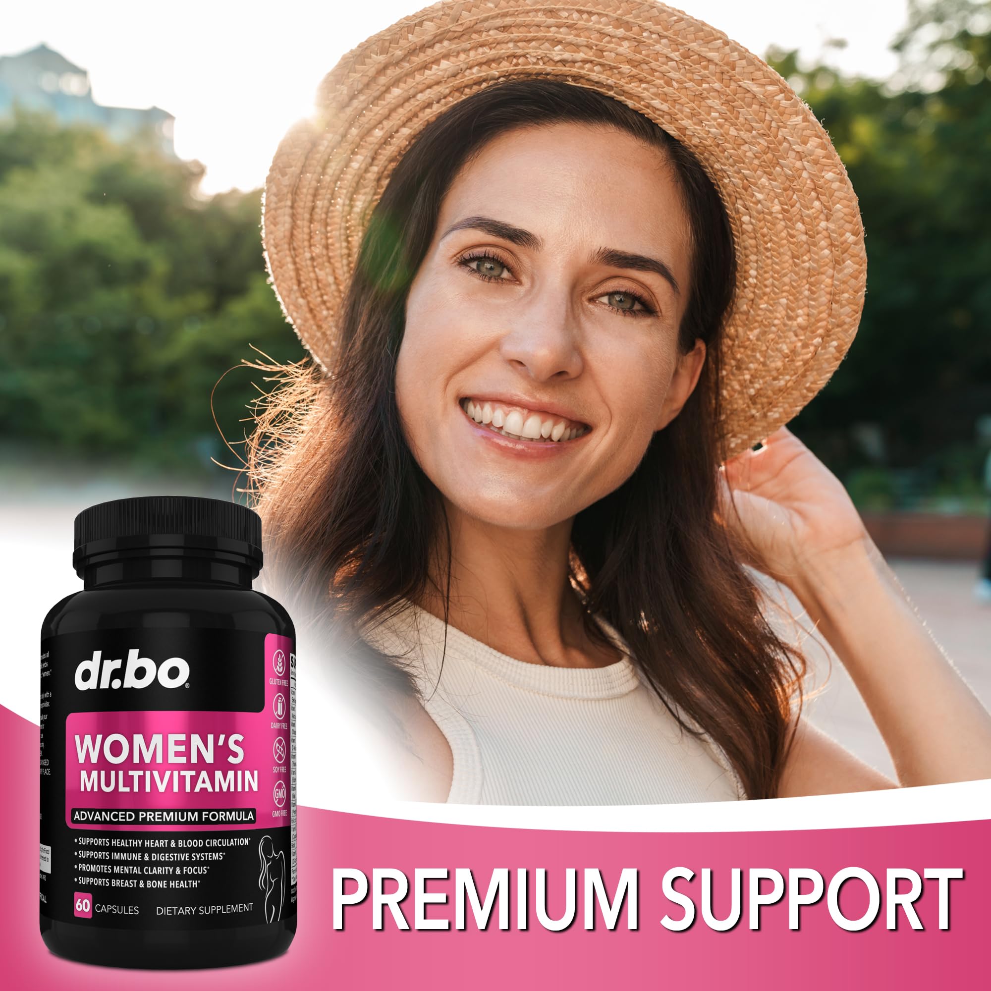 DR. BO Women's Multivitamin Supplement ingredients list