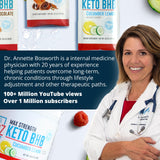 Dr. Boz Hemoglobin A1C Test Kit lifestyle scene on a countertop