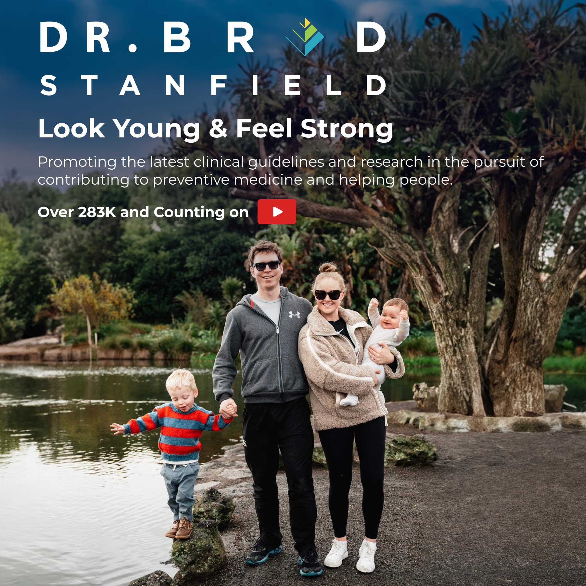 Dr Brad Stanfield Sleep Supplement packaging details