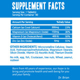 DR.BRIAN ROETTGER Height Growth Supplement bottle with 90 tablets