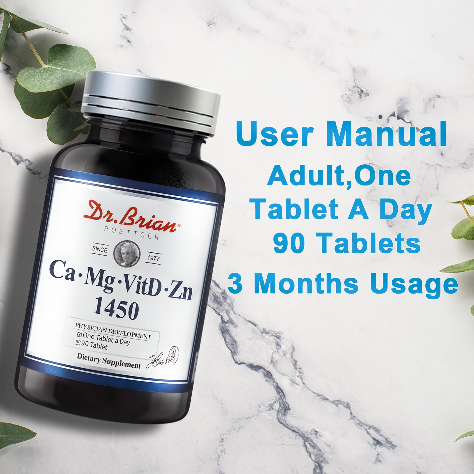 DR.BRIAN ROETTGER Height Growth Supplement ingredients list