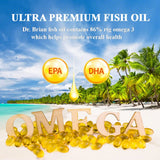 DR.BRIAN ROETTGER Omega 3 Fish Oil Supplement packaging