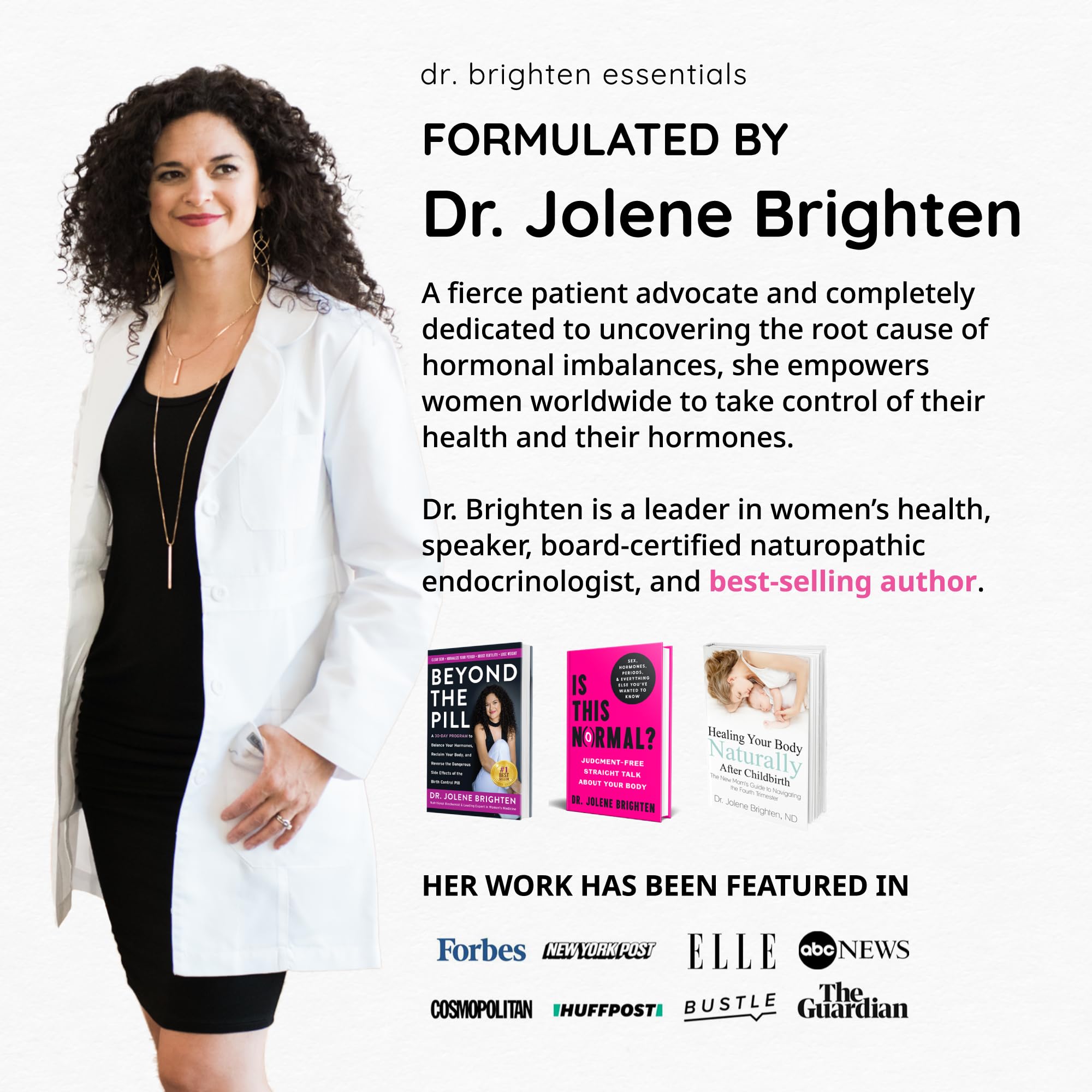 Dr. Brighten Adrenal Calm product packaging