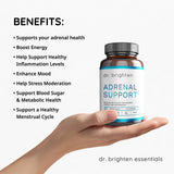 Dr. Brighten Adrenal Support Capsules packaging