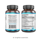 Dr. Brighten Adrenal Support Capsules side view