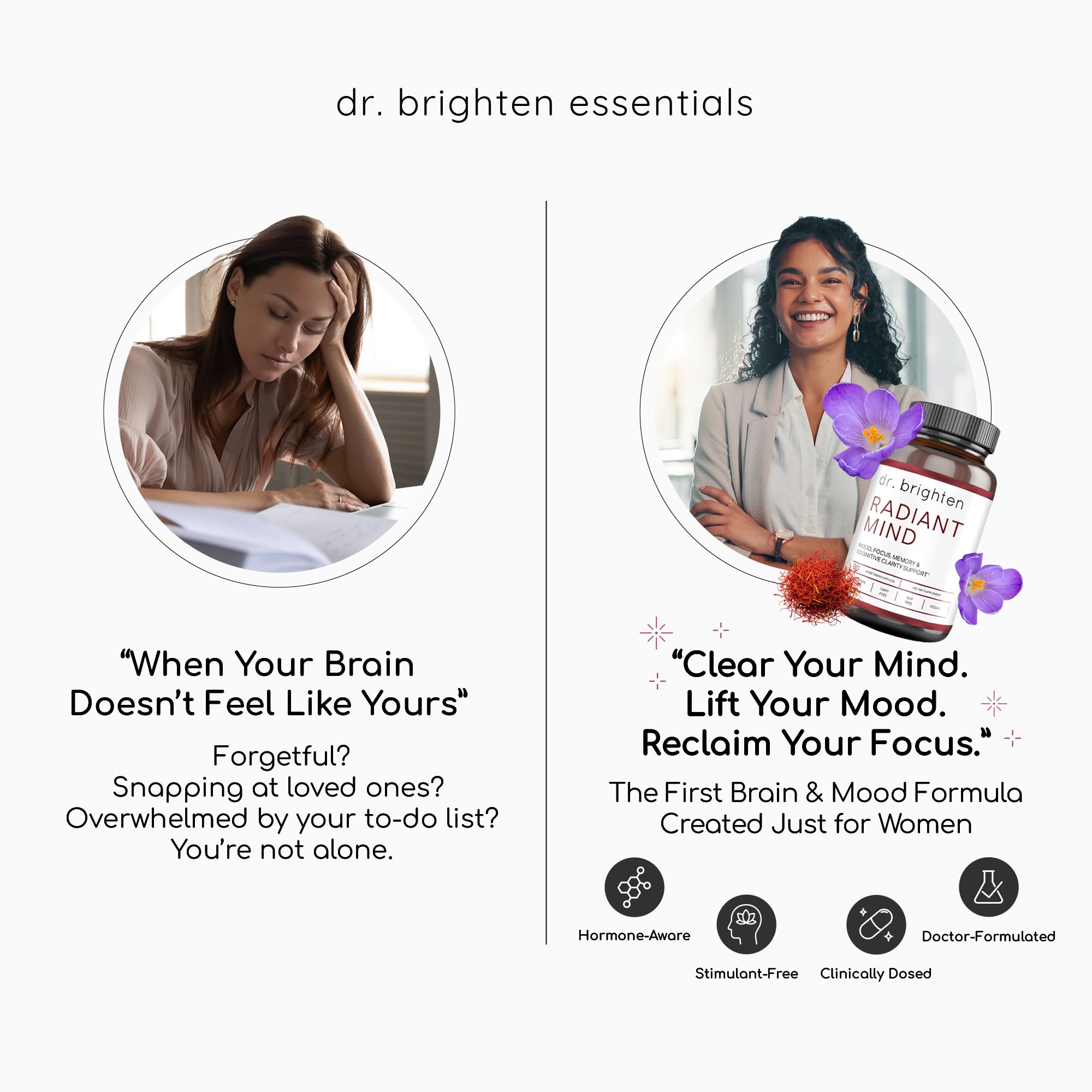 Dr. Brighten Herbal Supplement nutritional information