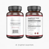 Dr. Brighten Herbal Supplement packaging side view