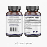 Dr. Brighten Magnesium Plus 150mg Capsules side view