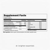 Dr. Brighten Saw Palmetto Plus bottle with label