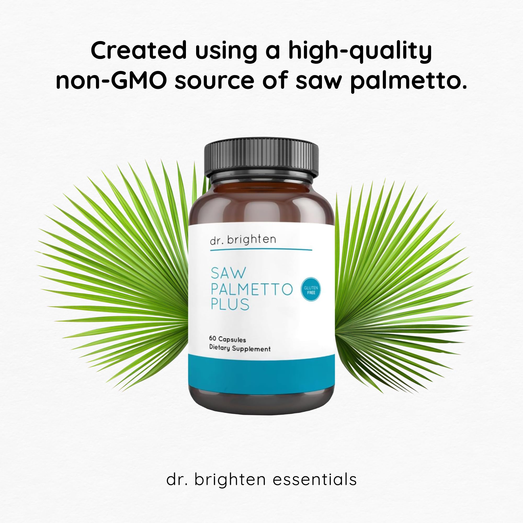 Dr. Brighten Saw Palmetto Plus ingredients list