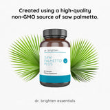 Dr. Brighten Saw Palmetto Plus ingredients list
