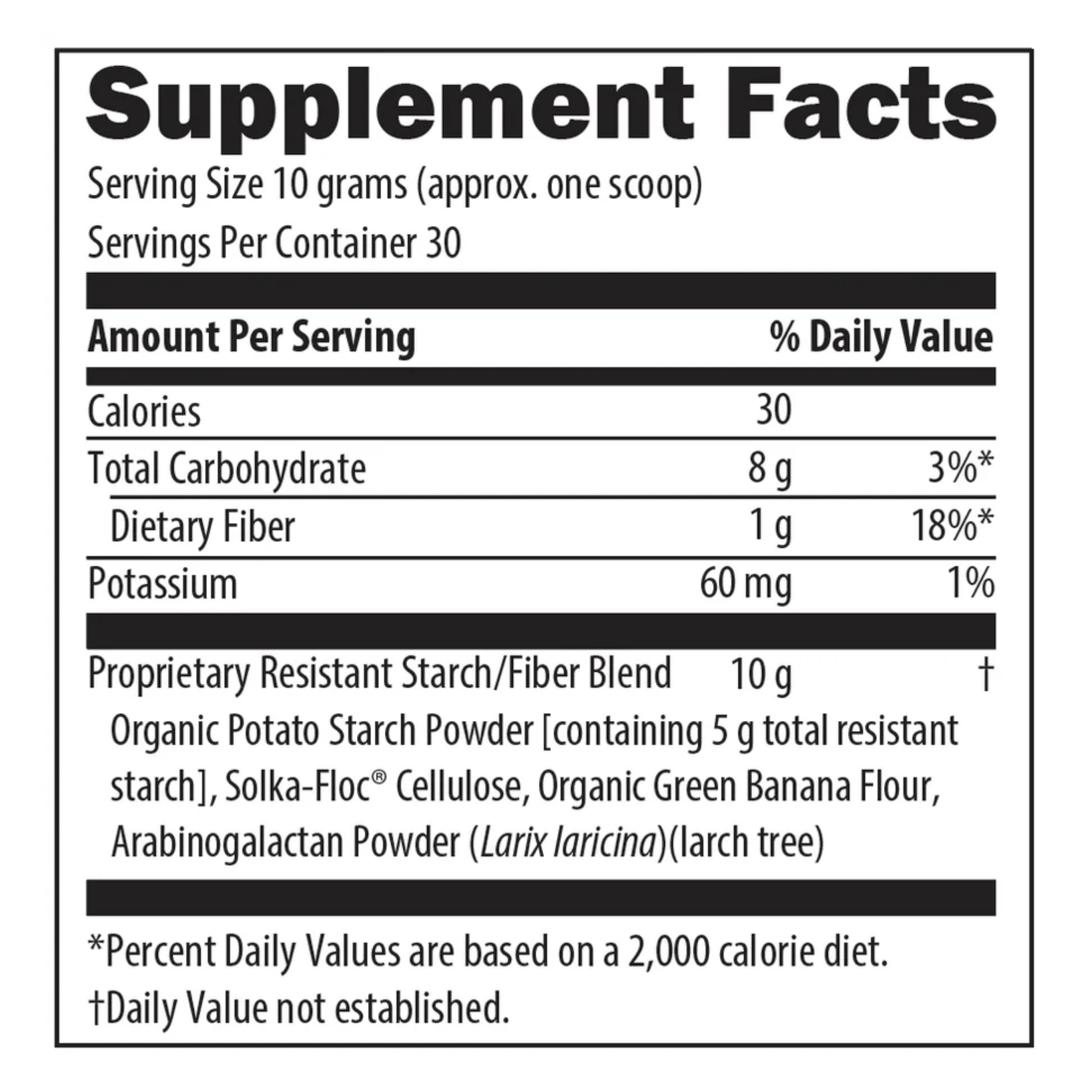 DR.CHRISTIANSON Organic Resistant Starch Blend 300g packaging