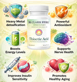 Dr Clark Store Alpha Lipoic Acid 300mg capsules packaging