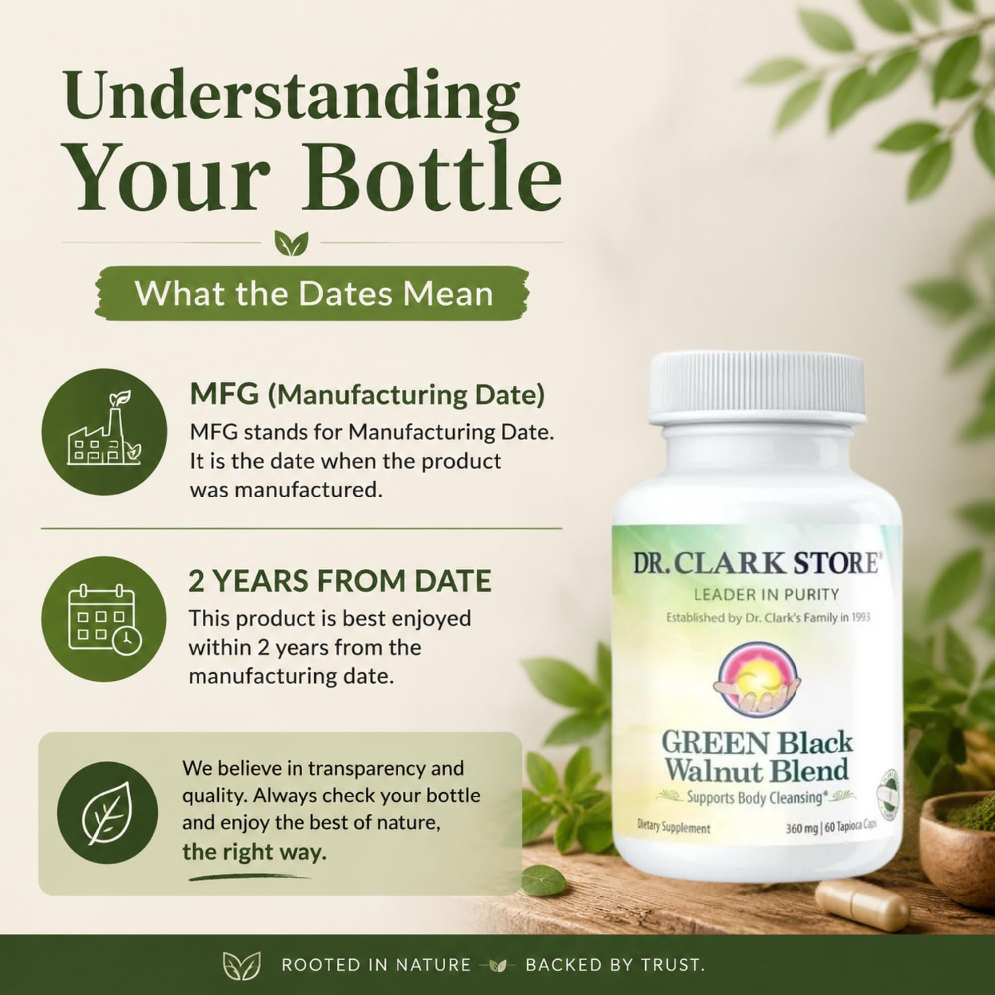 Dr Clark Store Alpha Lipoic Acid 300mg capsules with ingredients list