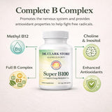 Dr Clark Store B-Complex Daily Supplement ingredients list