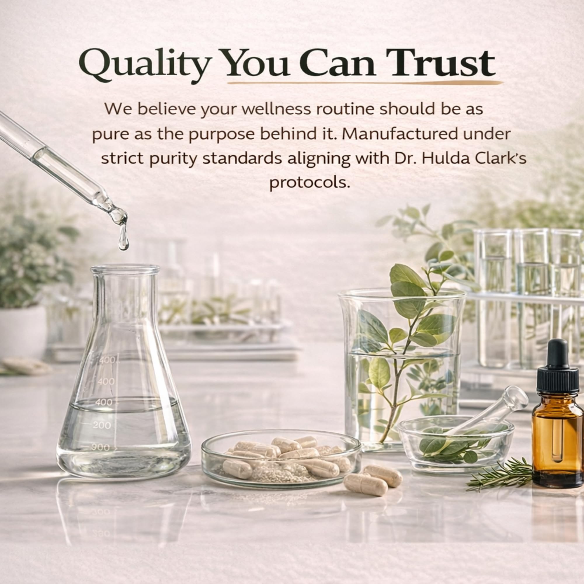 Dr Clark Store B-Complex Daily Supplement on a wooden table