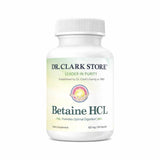 Dr Clark Store Betaine HCL Capsules front view