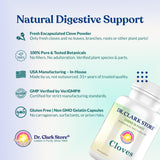 Dr Clark Store Clove Bud Powder Capsules 500mg nutritional information